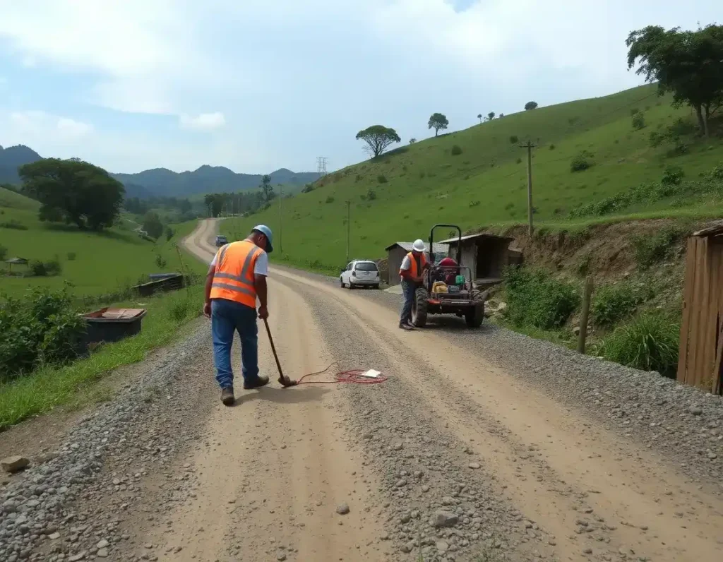 mantenimiento de vias rurales