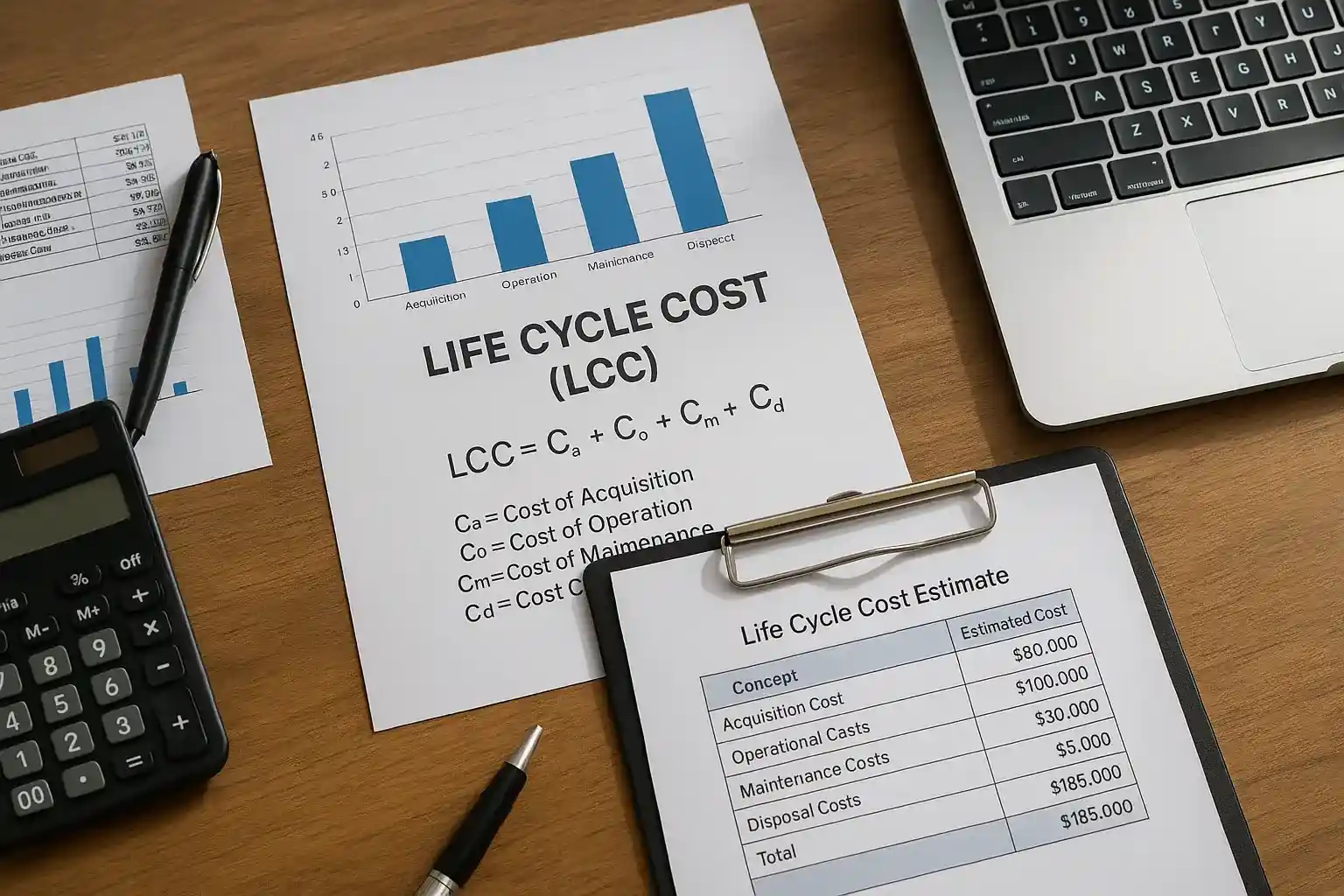 calculo del costo de ciclo de vida del activo