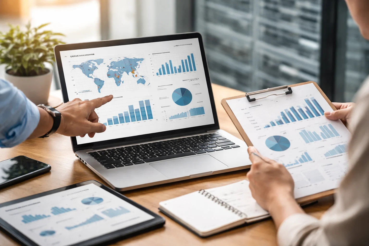 Dashboard técnico sobre cómo evaluar escalabilidad en un software CMMS para solicitar una demo de implementación empresarial.